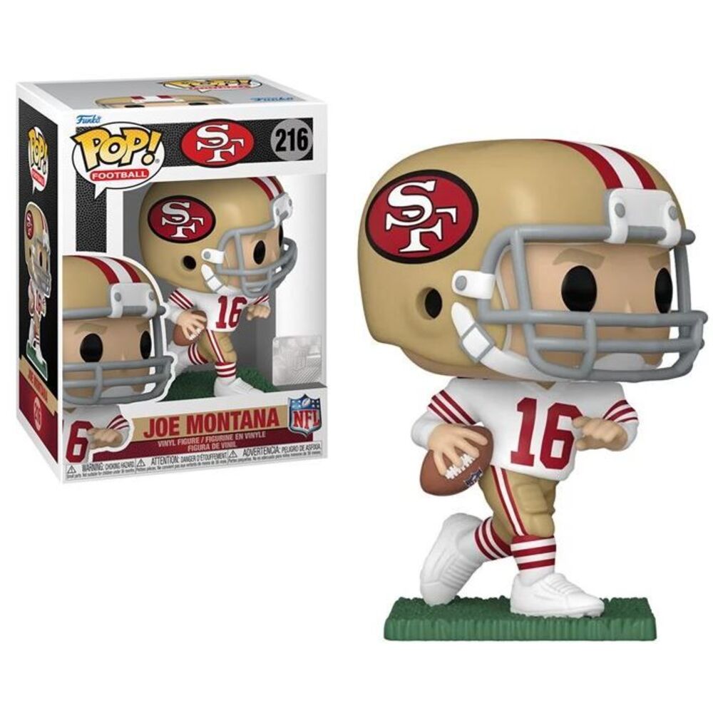 Joe Montana (San Francisco 49ers) (White Jersey) NFL Funko Pop! Legends